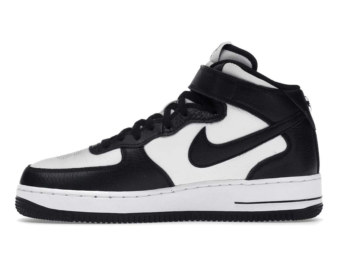 Nike Air Force 1 Mid Stussy Light Bone Black