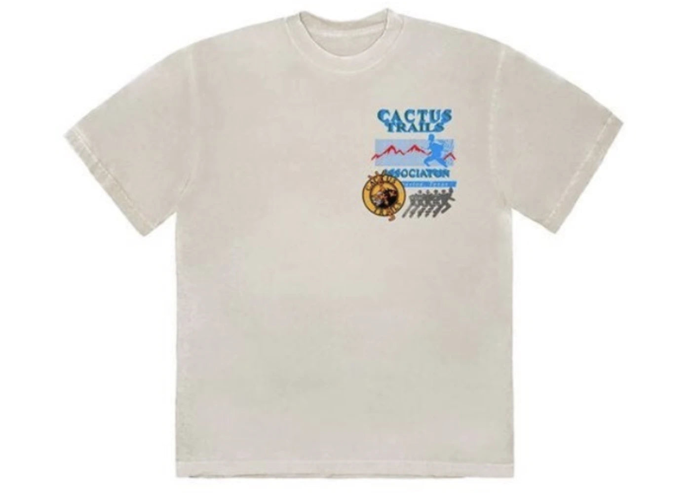 Travis Scott Cactus Trails Assn T-Shirt Cream