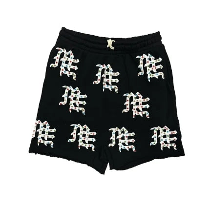 Mixed Emotions Rhinestone Shorts