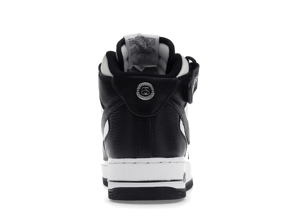 Nike Air Force 1 Mid Stussy Light Bone Black