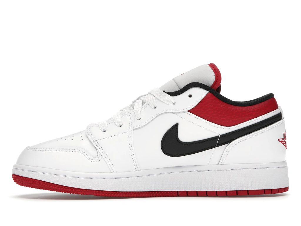 Jordan 1 Low White Gym Red (GS)