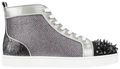 Christian Louboutin Louis Orlato Flat Calf Spikes 'Version Multi - Silver'