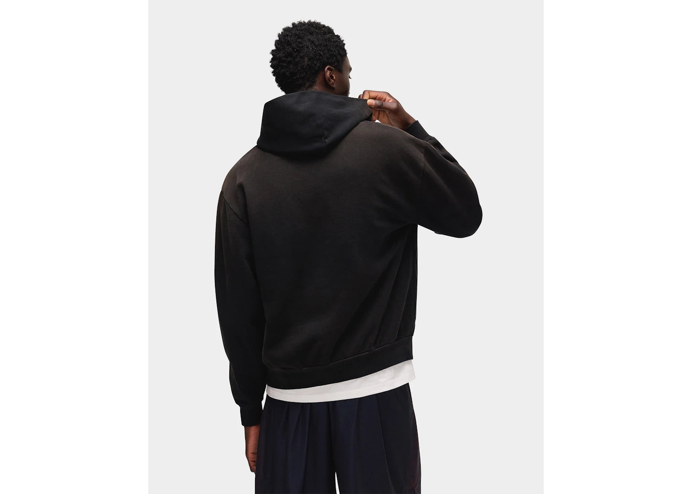 Travis Scott x Nike x FC Barcelona Spray Logo Hoodie Black