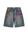 valley ice cream  jean shorts