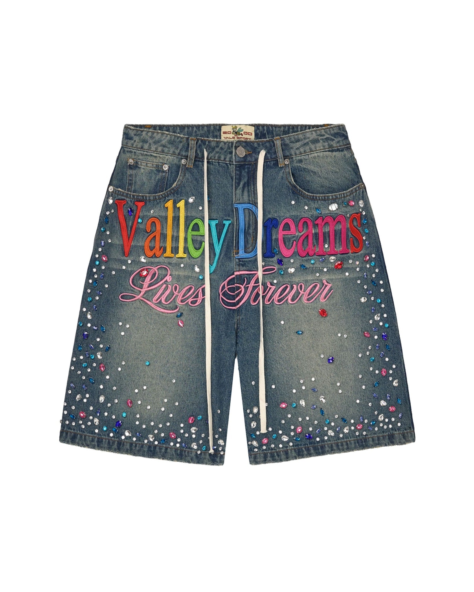 valley ice cream  jean shorts